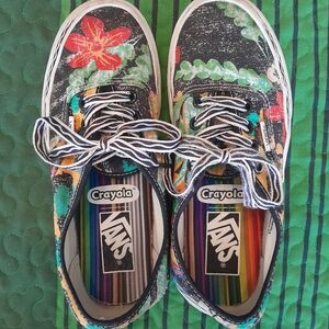 Vans Crayola Floral Sneakers